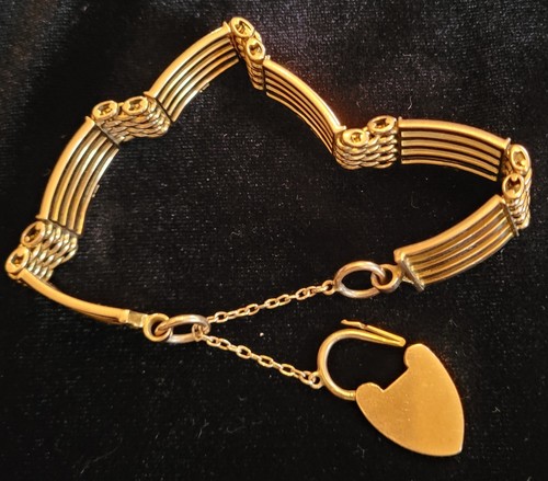 Antique 9kt yellow gold - 9kt, gate