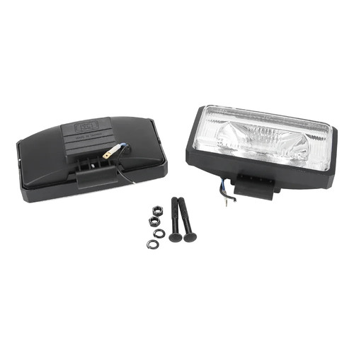 Pair glass foglamps foglights - glass,