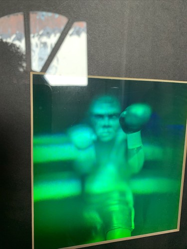 Vintage boxing hologram - boxing,