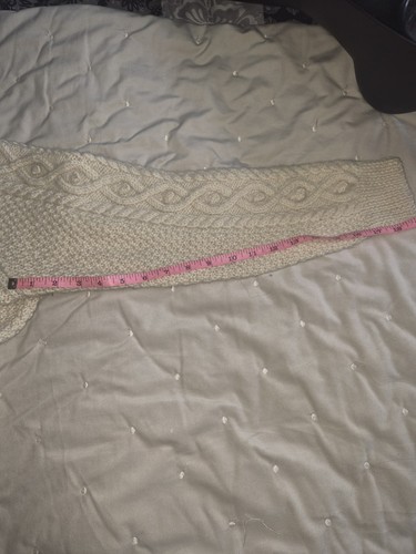 Handknit aran cable knit - handknit,