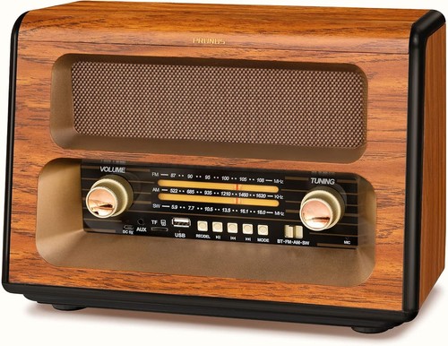 Retro radio sw - am, bluetooth