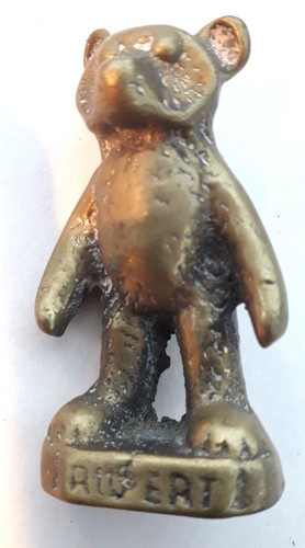 Solid brass vintage rupert - vintage, the