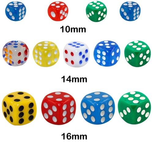 New opaque 16mm - 10, six