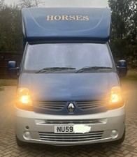Foxy Twin. Renault Master 3.5 tonne horsebox. 59 plate. 