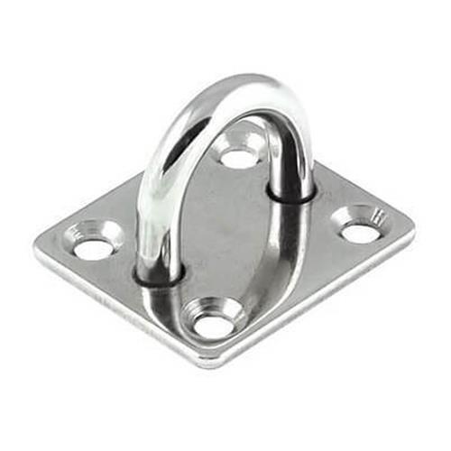 Pad eye plate square - pad,