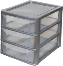 Plastic Storage Drawers Unit