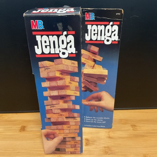 Jenga classic game 1986 - jenga,