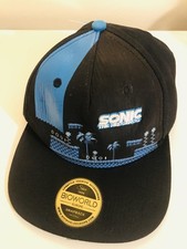 🔥Sonic The Hedgehog Snap Back Hat -Green Hill Zone -Cap New
