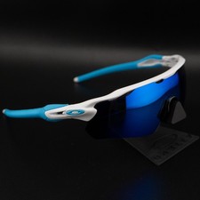NEW Oakley Radar EV Path Polarized P Sunglasses White /Blue / 2RWB
