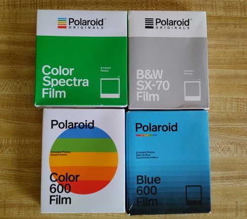 Polaroid film lot color - lot, sx-70