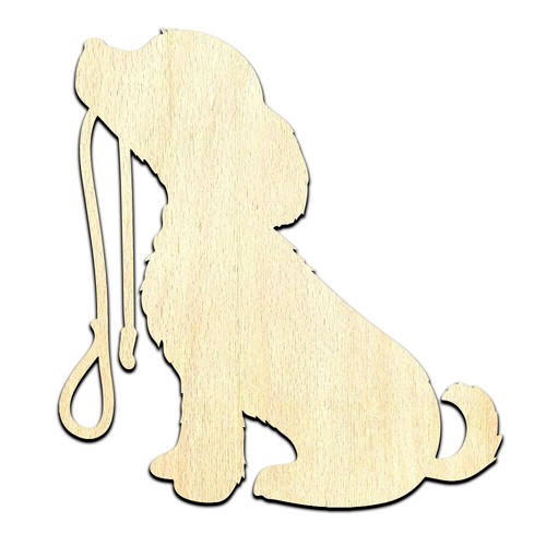 Puppy dog with leash cut - dog,