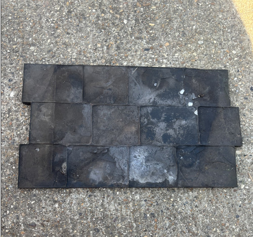 Black grey brick - black/grey, brick-effect