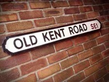 Old Kent Road Old Fashioned London Vintage Street Sign Road Sign