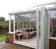 uPVC 3 Panel Bi Fold Doors 1800mm Wide - Made To Measure 