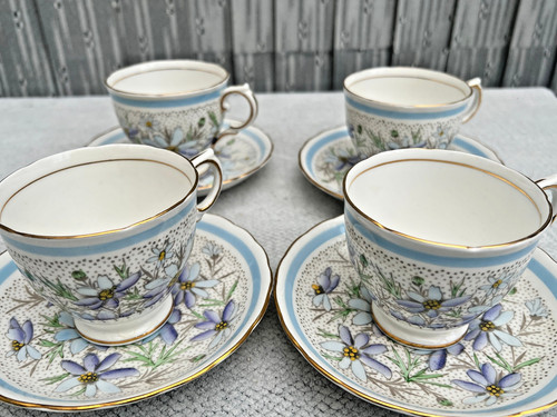 Vintage blue lilac tuscan - vintage,