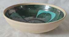 Millard studio pottery bowl (b) SURREAL circa mid century modern 50S60S