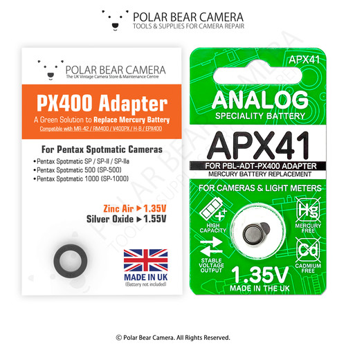 Px400 battery adapter 1 35v - px400,