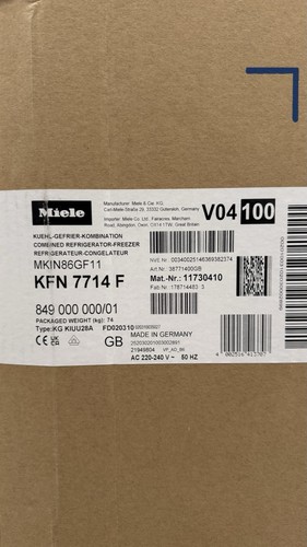 Miele kfn 7714 integrated - miele,
