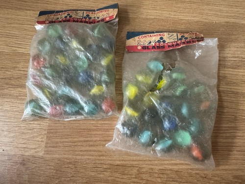 Vintage glass marbles - vintage,