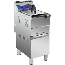 Professional Single Basket Free standing Gas Fryer Single tank 18 litres| Adexa