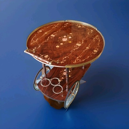 Vintage italian marquetry - vintage,