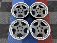 17" M THROWING STAR STYLE ALLOY WHEELS 9.5” REARS BMW M5 E34 E32 E31 5 8 SERIES