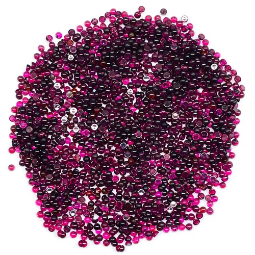 200 pcs natural - natural, garnet