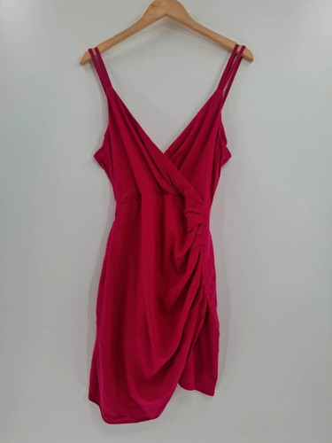 Zara pink strappy linen - zara,