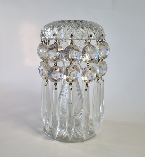 Antique table lustre clear - antique, cut