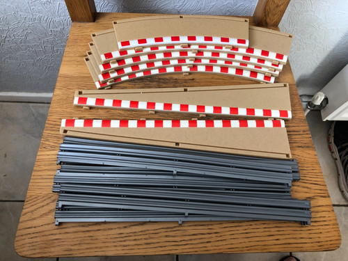 Scalextric track borders - track, and