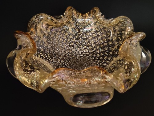Vintage murano ruffled - murano,