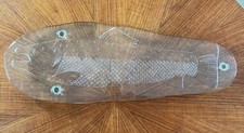 Large Fish /Salmon Clear Glass