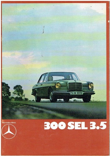 Mercedes benz w108 series - mercedes,