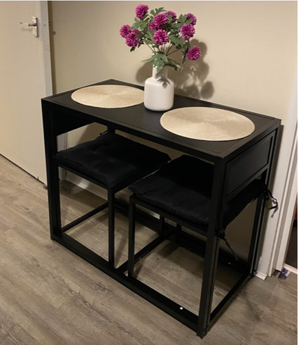 Small table and - table, space