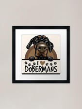 Natural Ear Doberman - I Heart