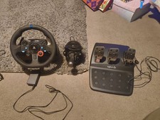 Logitech G29 Racing Steering Wheel, Pedals, and Shifter Set