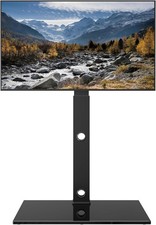 BONTEC TV Floor Stand for 30-70 inch LED LCD OLED Plasma Flat Curved TVs, Height