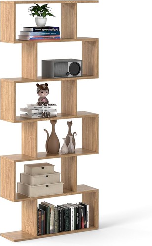 Shaped bookcase tier - s, 6