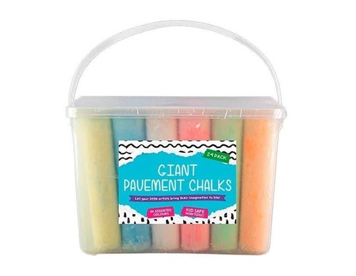 Coloured chalks for kids - 24-48,