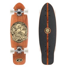 Osprey 27in Beginner Cruiser Skateboard - In Skate We Trust Single Kick