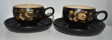 Denby Pottery Cups & Saucers-