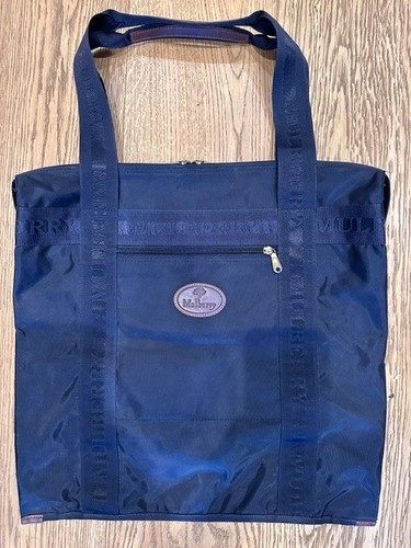 Vintage black nylon mulberry - nylon,