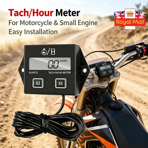 Digital tachometer hour - hour, meter