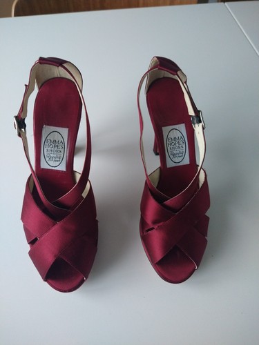 Emma hope red - emma, satin