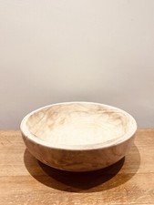 Large Rustic Hand Carved Wood Bowl. Display, Kitchen, Serving, Decorative, Table