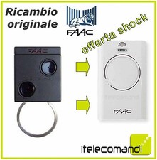 ORIGINAL FAAC XT2 868 SLH REMOTE CONTROL REPLACES T2 868 SLH