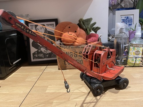 Vintage triang mobile crane - vintage,