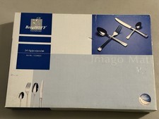 BergHOFF IMAGO MATT Stainless Steel 24-Piece Flatware Set New Open Box