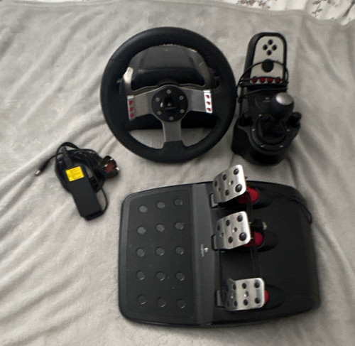 Logitech steering wheel bundle - wheel,