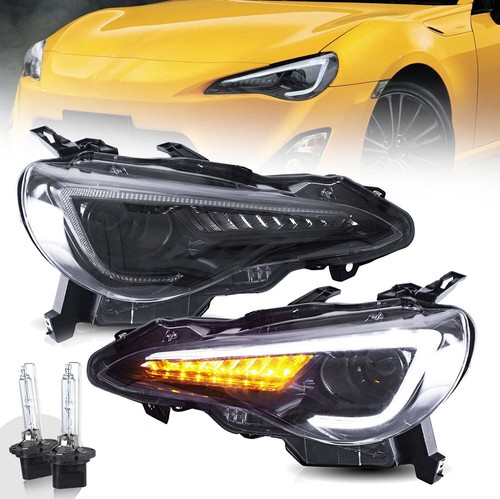 Vland led headlights - headlights+d2h, hid